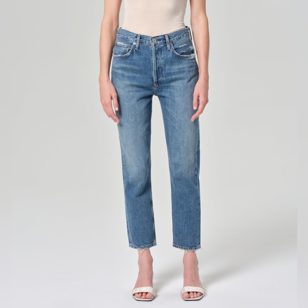 Agolde Riley High Rise Straight Crop
Jeans (28)